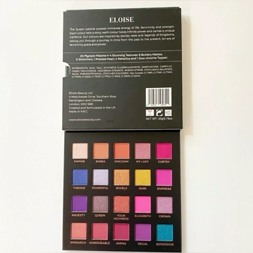 Eloise New The Queen‎ Eyeshadow Palette MSRP $51
